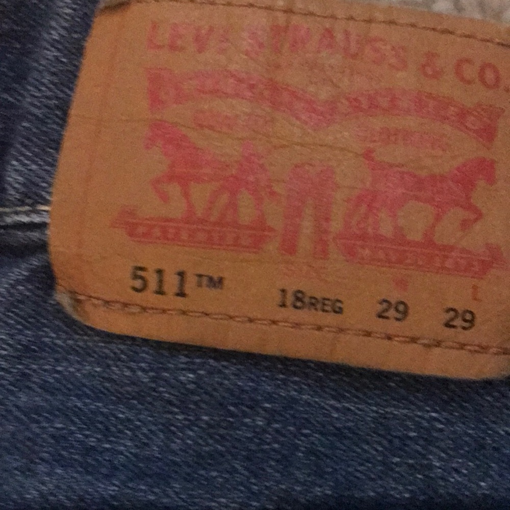 Boys Levi 511 Skinny Jeans size 18 (29/29)